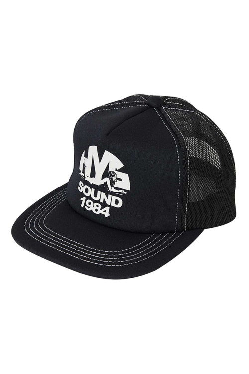 HYSTERIC GLAMOUR ヒステリックグラマー 02253QH05 HYS SOUND メッシュキャップ BLACK 正規通販 メンズ レディース