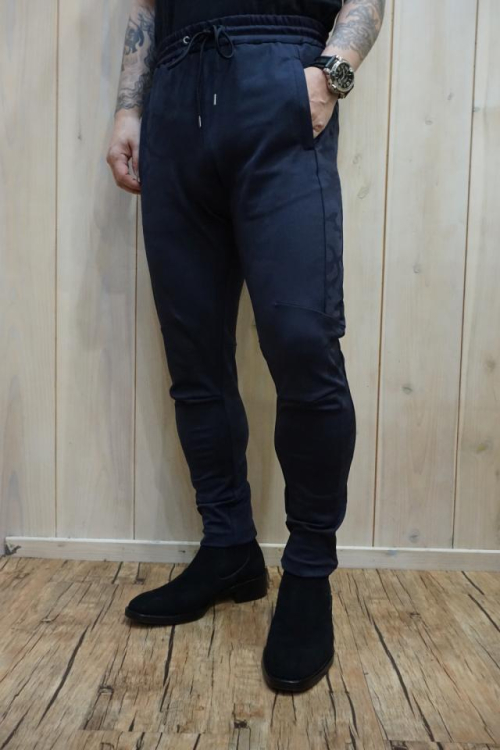 メンズ junhashimoto ジュンハシモト 1071910004 SLIM JERSEY PANTS スリムジャージーパンツ NAVY 正規通販