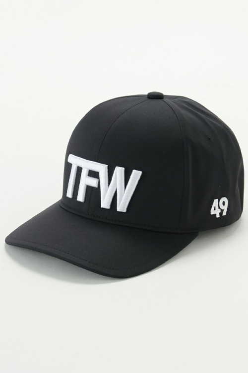 TFW49 ティーエフダブリューフォーティーナイン T132320006 TECHNICAL CAP キャップ BLACK 正規通販 メンズ ゴルフ 2024年3月31日入荷予定
