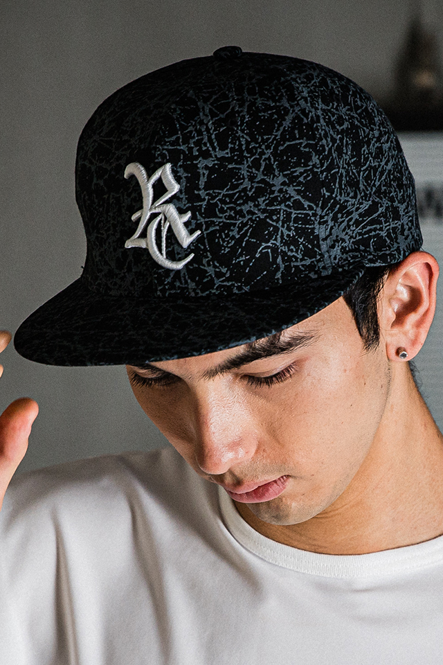 RESOUND CLOTHING リサウンドクロージング RC31-CAP-001 Jersey BB CAP ロゴベースボールキャップ PAINTBLACK 正規通販 メンズ