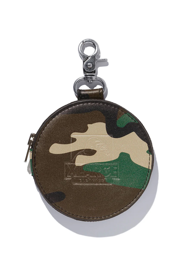 XLARGE エクストララージ 101262054008 OG FAUX LEATHER ROUND PURSE コインケース CAMO 正規通販 メンズ レディース