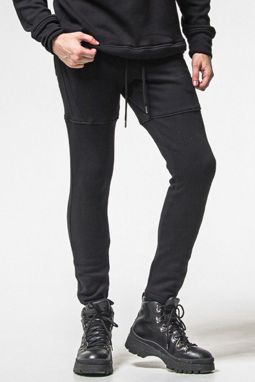 RESOUND CLOTHING  リサウンドクロージング RC38-ST-026H velours fleece TYLER PANTS ベロアフリースタイラーパンツ BLACK 正規通販 メンズ 2025年11月30日入荷予定