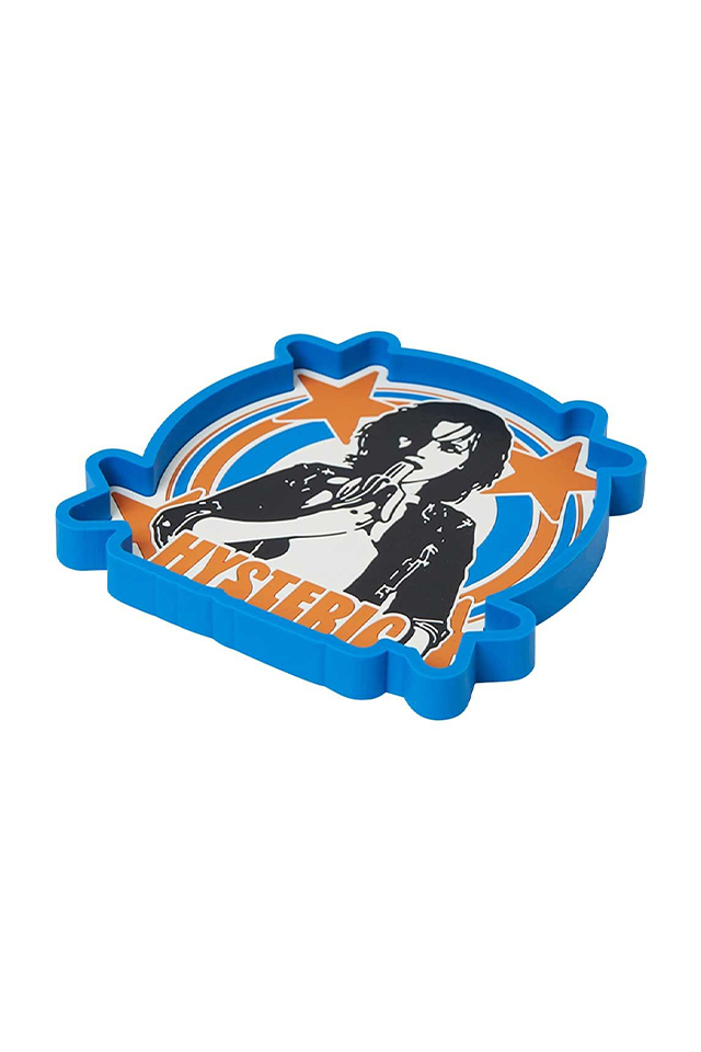 HYSTERIC GLAMOUR ヒステリックグラマー 01261QG22 WOMAN BANANA ラバートレイ BLUE 正規通販 メンズ レディース