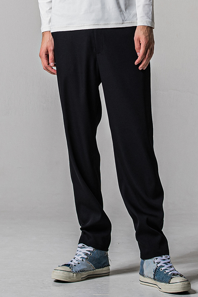 RESOUND CLOTHING  リサウンドクロージング RC39-ST-036BN PAT WIDE EASY PANTS イージースラックス BLACK 正規通販 メンズ 2026年3月15日入荷予定