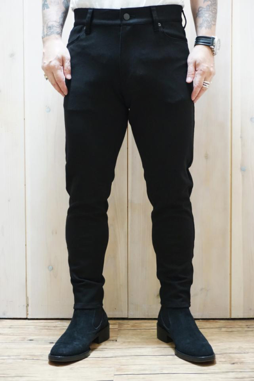 junhashimoto ジュンハシモト 1072320008 5POCKET WARM PANTS 5ポケットウォームパンツ BLACK 正規通販 メンズ