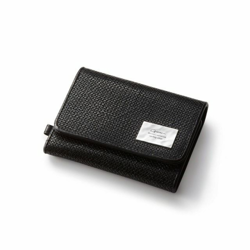 GARNI ガルニ GL22002 Crack Three Fold Wallet - BLACK クラックスリーフォールドウォレット 財布 正規通販 メンズ レディース