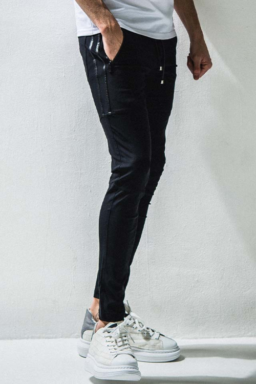 RESOUND CLOTHING リサウンドクロージング BAISIC-ST-009 Johnson LINE NYLON PT ジョンソンラインナイロンパンツ BKLBK 正規通販 メンズ 2025年8月10日入荷予定