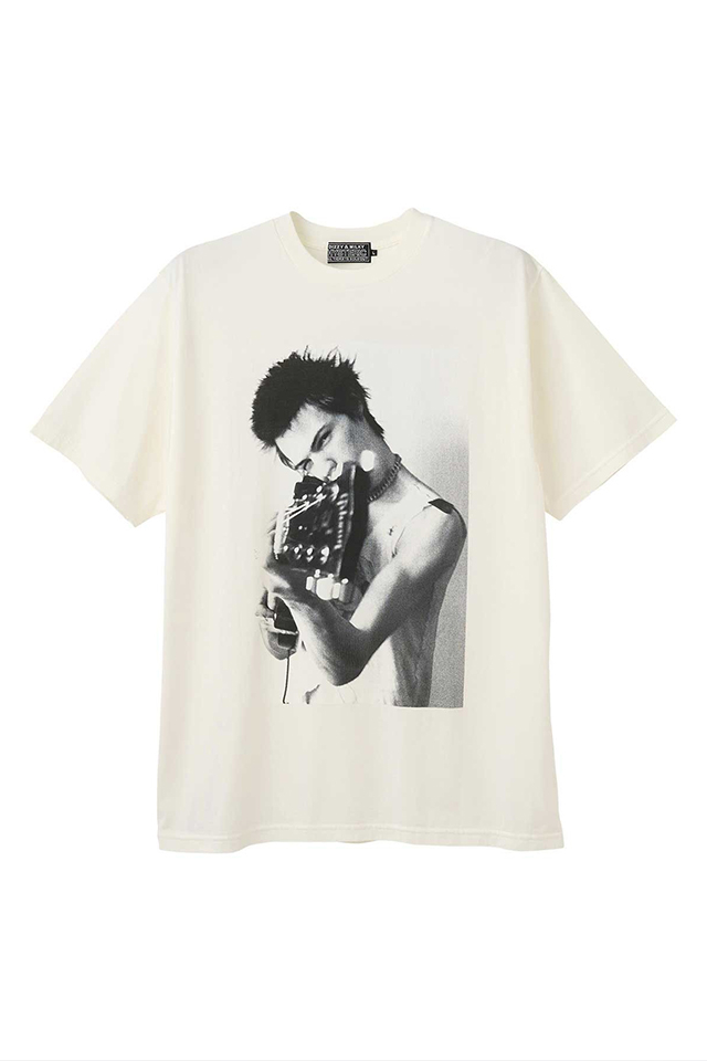 HYSTERIC GLAMOUR ヒステリックグラマー 02261CT36 DENNIS MORRIS/SID STOCKHOLM 1977 Tシャツ WHITE 正規通販 メンズ