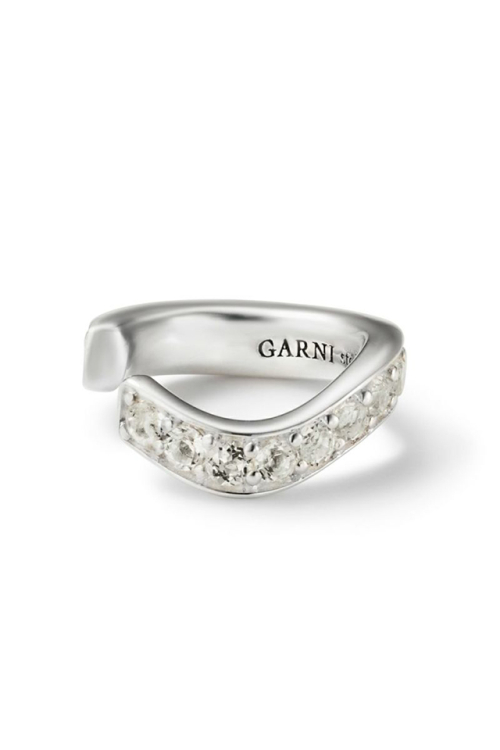 GARNI ガルニ GP25017 Curved Eternity Ear Cuff イヤーカフ SILVER (片耳用) - PRIMITIVE / MODERN ch.2 - 正規通販 メンズ レディース