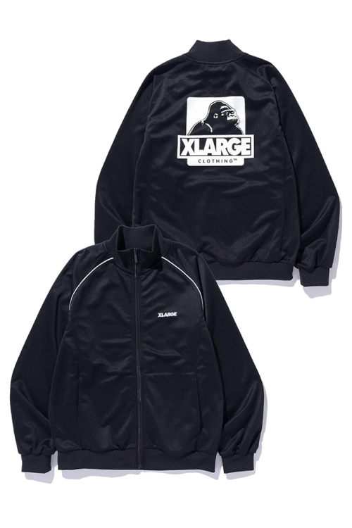 XLARGE エクストララージ 101261021009 OG TRACK JACKET トラックジャケット BLACK 正規通販 メンズ レディース