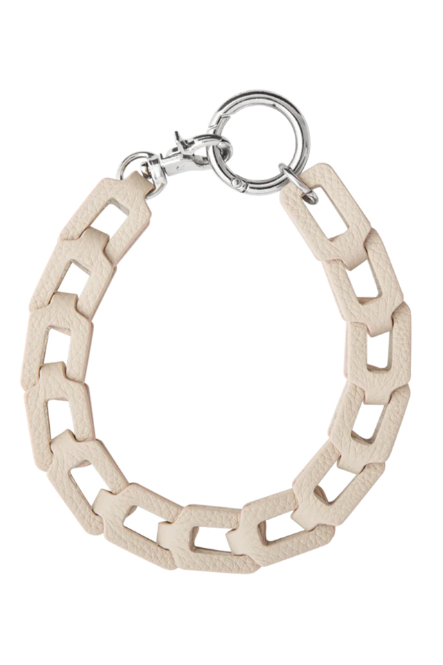 DEMIU デミュウ Hand STRAP Rectangle ハンドストラップ レクタングル BEIGE 正規通販 レディース メンズ