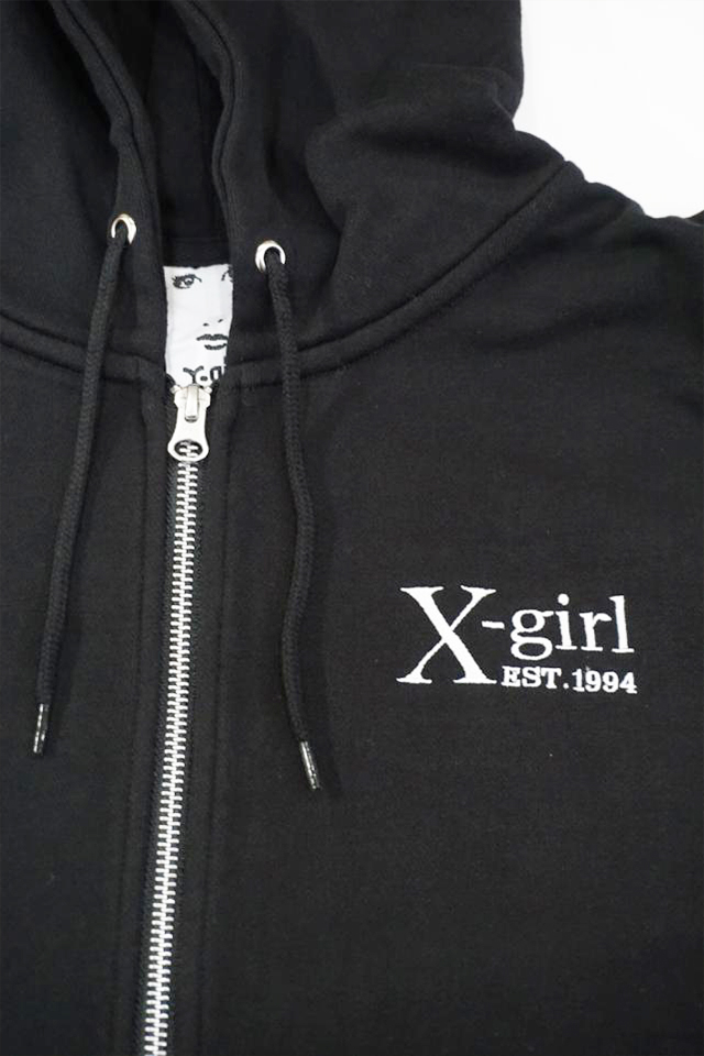 X-girl エックスガール 105233012003 MY EMOTIONS ZIP UP