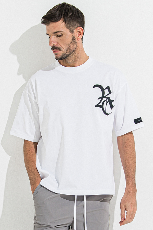 RESOUND CLOTHING リサウンドクロージング RC36-T-006 RC OVER TEE オーバーTシャツ WHITE 正規通販 メンズ 2025年6月20日入荷予定