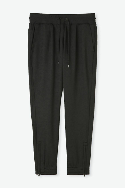 junhashimoto ジュンハシモト 1070000021 GATHER TUCK PANTS EMBOSS CAMO カモ柄ジャージパンツ BLACK 正規通販 メンズ