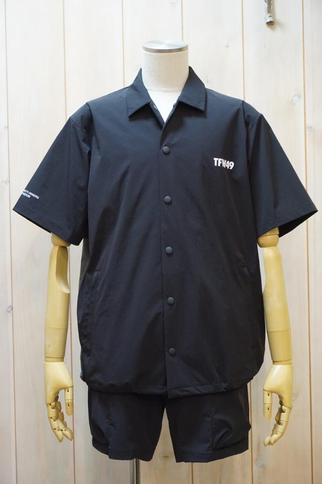 TFW49 ティーエフダブリューフォーティーナイン T062610001 LIGHT COACH JACKET ライトコーチジャケット BLACK 正規通販 メンズ ゴルフ