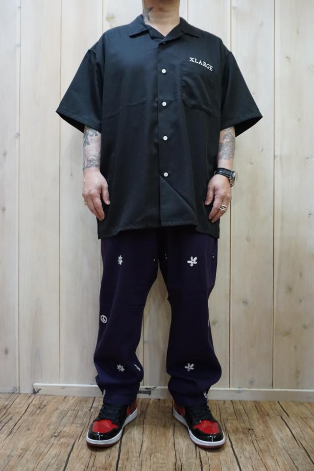 XLARGE エクストララージ / XLARGE エクストララージ 101232014002 BOWLING CLUB S/S SHIRT XLARGE シャツ BLACK 正規通販 メンズ レディース /MOLOTOV COCKTAIL モロトフカクテル 通販
