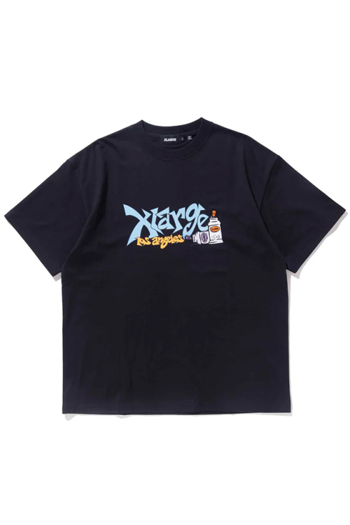 XLARGE エクストララージ 101232011071 XL GRAFFITI TAG S/S TEE XLARGE Tシャツ BLACK 正規通販 メンズ レディース