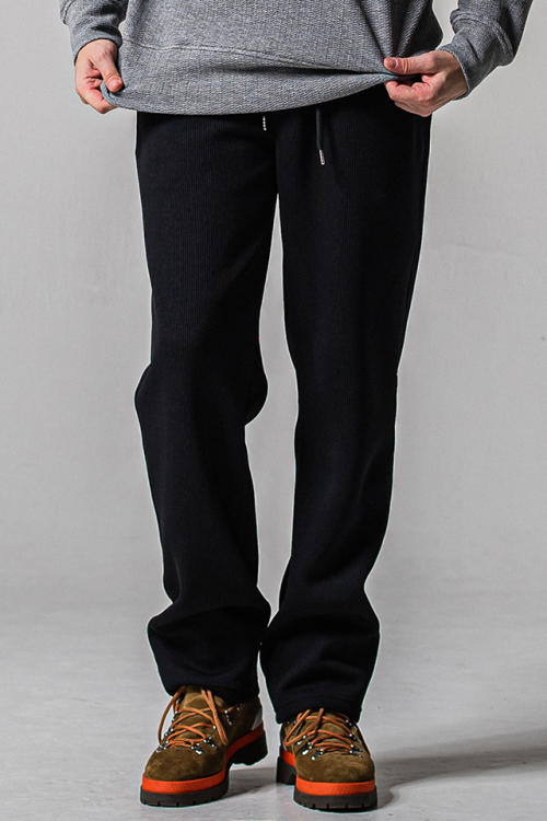 RESOUND CLOTHING  リサウンドクロージング RC39-ST-016WT2 AZE WIDE TUCK PANTS ワイドタックパンツ BLACK 正規通販 メンズ 2026年1月31日入荷予定