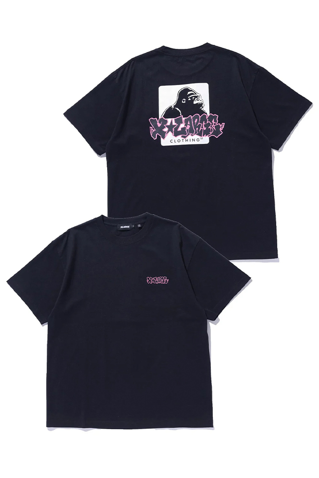 XLARGE エクストララージ 101262011046 GRAFFITI OG S/S TEE Tシャツ BLACK 正規通販 メンズ レディース
