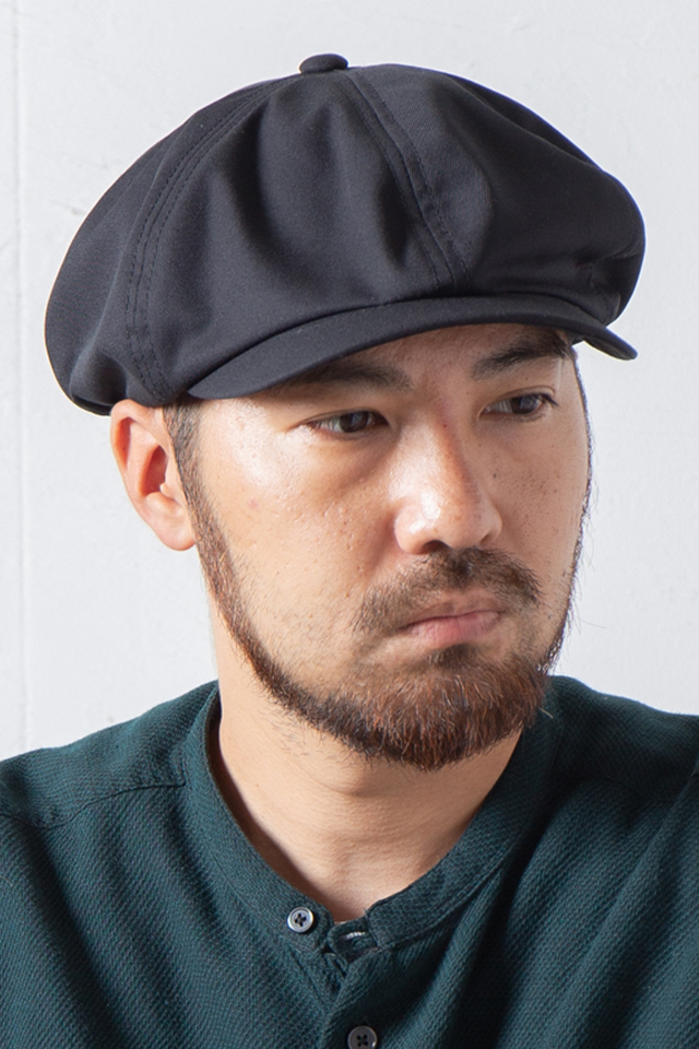 RACAL ラカル RL-23-1281 News Boy Cap ニュースボーイキャップ BLACK 正規通販 メンズ