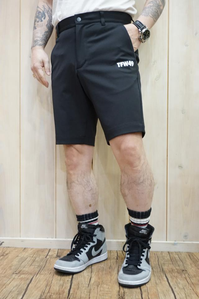 TFW49 ティーエフダブリューフォーティーナイン T072310006 REGULAR SHORTS レギュラーショートパンツ BLACK 正規通販 メンズ ゴルフ