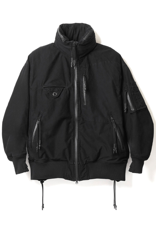 RIPVANWINKLE リップヴァンウィンクル RB-726 BOMBER JACKET ボンバージャケット BLACK 正規通販 メンズ 2025年9月30日入荷予定