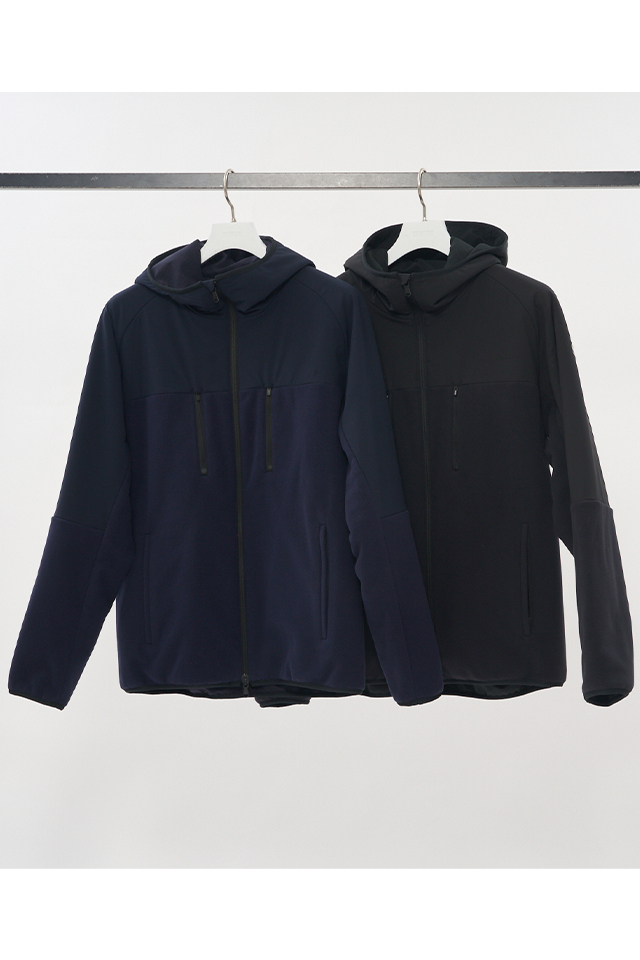 TFW49 ティーエフダブリューフォーティーナイン T042520013 FLEECE HOODIE BLOUSON フリースジップパーカー BLACK 正規通販 メンズ ゴルフ 2025年11月30日入荷予定