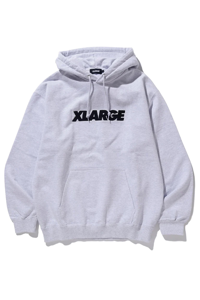 XLARGE エクストララージ 101233012007 STANDARD LOGO HOODED SWEATSHIRT XLARGE パーカー ASH 正規通販 メンズ レディース