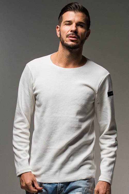 RESOUND CLOTHING RC26-C-001 velours fleece neo thermal サーマルカットソー WHITE 正規通販 メンズ