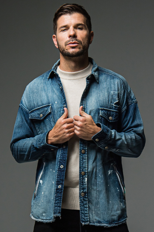 RESOUND CLOTHING リサウンドクロージング RC29-SH-001 OVER DENIM shirts オーバーデニムシャツ INDCLASH 正規通販 メンズ