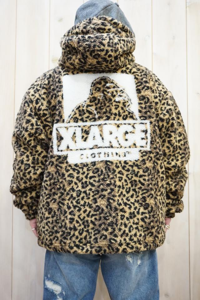 XLARGE 101224021012 BOA FLEECE ZIP-UP JACKET XLARGE ボアフリースジャケット MULTI 正規通販 メンズ レディース