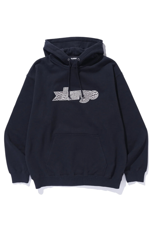 XLARGE エクストララージ 101263012009 PSYCHEDELIC HOODED SWEATSHIRT パーカー BLACK 正規通販 メンズ レディース