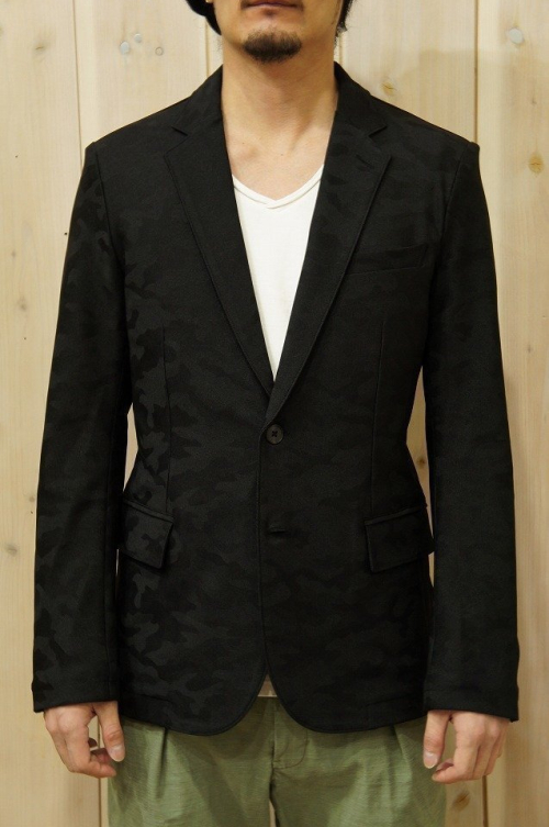 メンズ junhashimoto ジュンハシモト 1030000006 JERSEY JACKET ジャージージャケット [BLACK] 正規通販 7月入荷予定