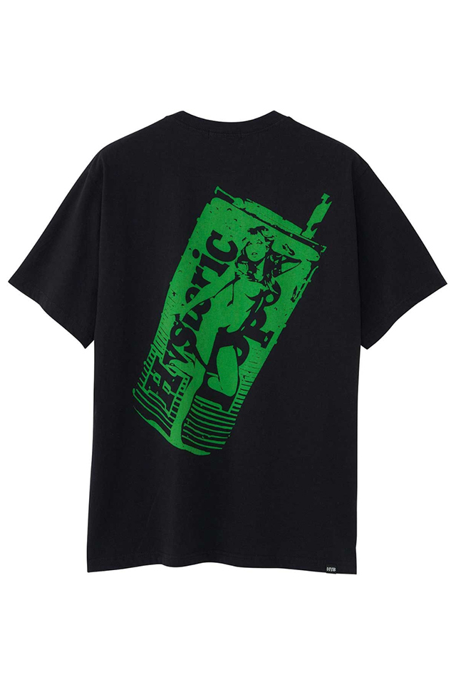 HYSTERIC GLAMOUR ヒステリックグラマー 02251CT31 HYSTERIC DOPE Tシャツ BLACK 正規通販 メンズ