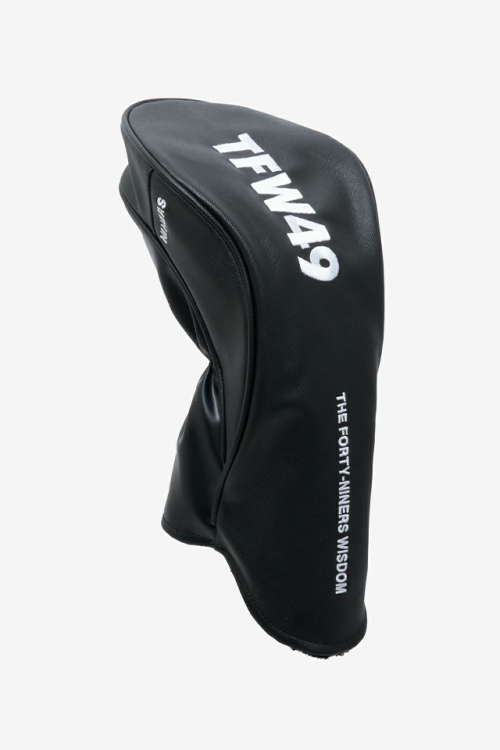 TFW49 ティーエフダブリューフォーティーナイン T132520004 LEATHER ＃01 HEAD COVER ドライバー用ヘッドカバー BLACK 正規通販 ゴルフ メンズ レディース