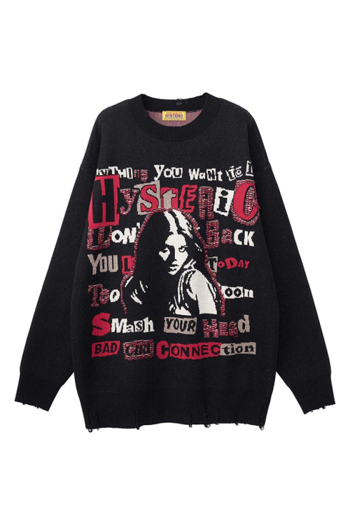 HYSTERIC GLAMOUR ヒステリックグラマー 01263NO01 CHAOS READY ジャカード ワンピース BLACK 正規通販 レディース