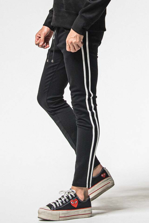 RESOUND CLOTHING リサウンドクロージング BASIC-ST-008 Blind LINE PT ブラインドラインパンツ BLACK 正規通販 メンズ 2026年1月25日入荷予定