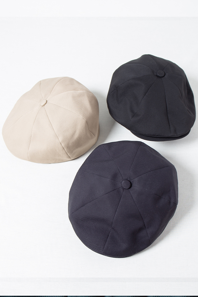 Racal】 Lラカルー8panel Casquette コットンキャスケット-