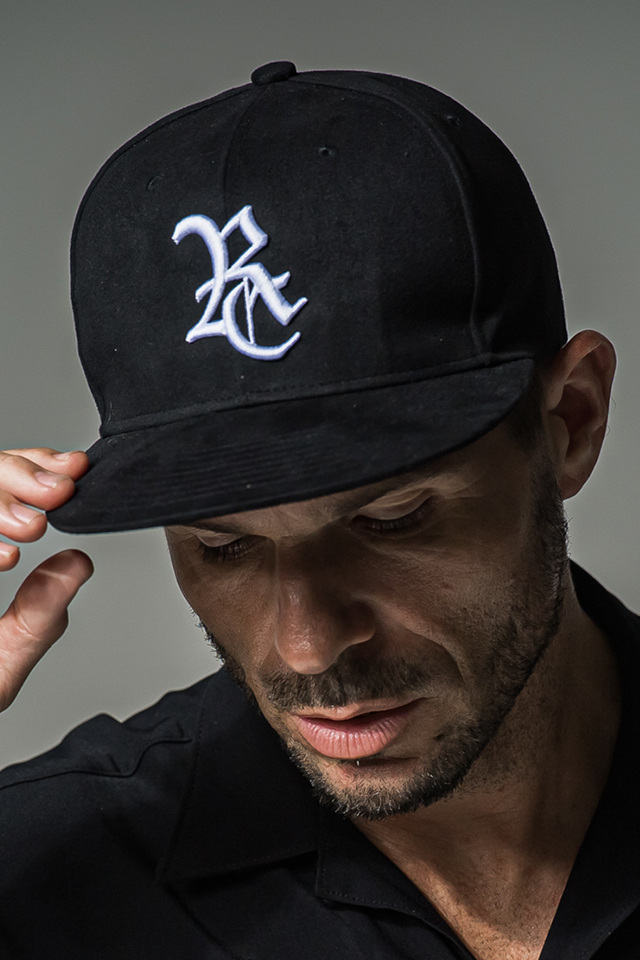 RESOUND CLOTHING リサウンドクロージング RC37-CAP-001 Suede RC BB CAP エコレザースウェード ベースボールキャップ BKWH 正規通販 メンズ 2025年9月30日入荷予定