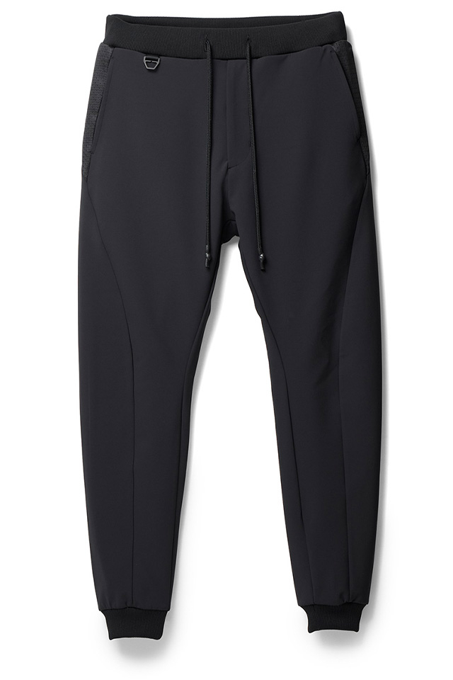 RIPVANWINKLE リップヴァンウィンクル RW-622 CYCLING JERSEY PANTS サイクリングジャージパンツ BLACK 正規通販 メンズ