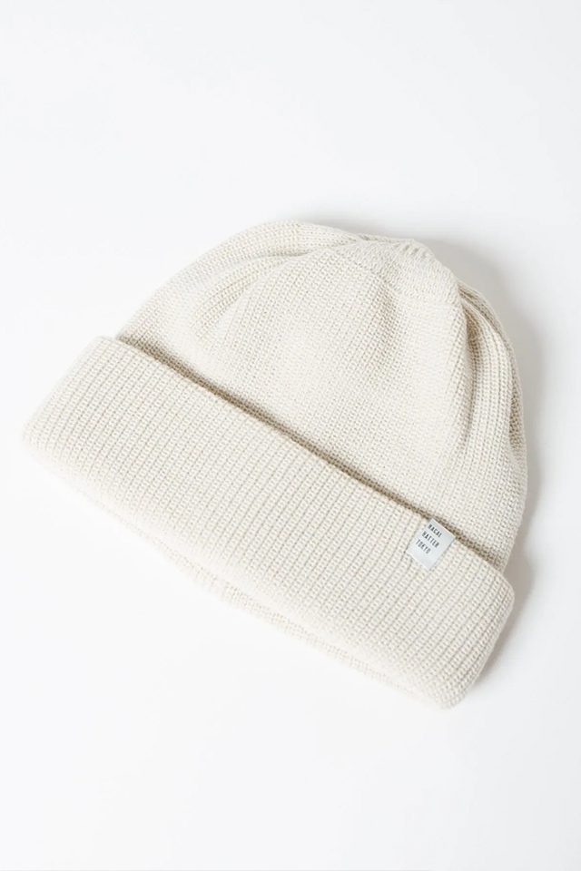 RACAL ラカル RL-24-1352 2way Plain Color Knit Beanie 2ウェイプレーンカラーニットビーニー IVORY 正規通販 メンズ