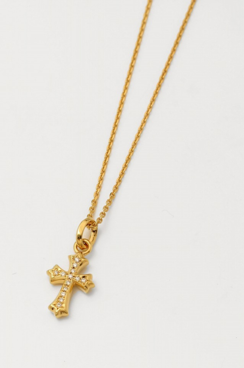 IVXLCDM アイブイエックスエルシーディーエムIVX-P956 CROSS CHARM PENDANT [GOLD/DIA] 【公式通販】