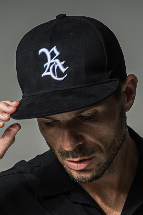 RESOUND CLOTHING リサウンドクロージング RC37-CAP-001 Suede RC BB CAP エコレザースウェード ベースボールキャップ BKWH 正規通販 メンズ 2025年9月30日入荷予定