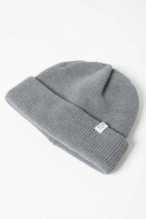 RACAL ラカル RL-24-1352 2way Plain Color Knit Beanie 2ウェイプレーンカラーニットビーニー GRAY 正規通販 メンズ