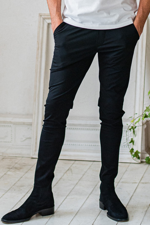 RESOUND CLOTHING  リサウンドクロージング RC32-ST-016 CHRIS EASY PANTS クリスイージーパンツ BLACK 正規通販 メンズ