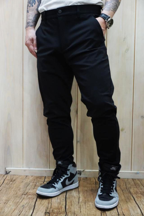 TFW49 ティーエフダブリューフォーティーナイン T072210002 ANKLE SLIM PANTS ハイパワーストレッチスリムパンツ BLACK 正規通販 メンズ ゴルフ