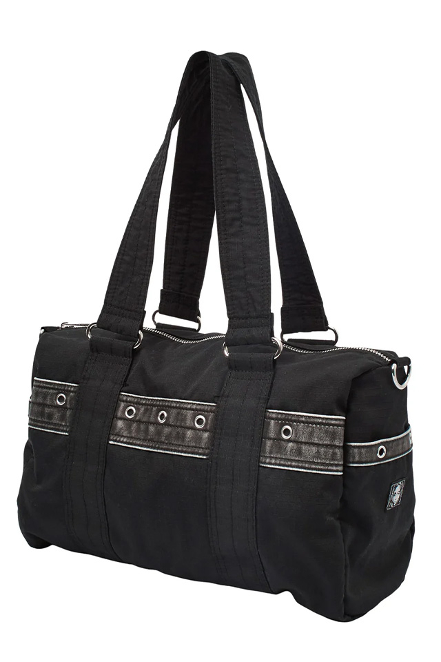 X-girl エックスガール 105262053002 2WAY DRUM BAG ドラムバッグ BLACK 正規通販 レディース