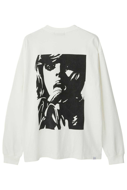 HYSTERIC GLAMOUR ヒステリックグラマー 02233CL09 WOMAN BANANA Tシャツ WHITE 正規通販 メンズ