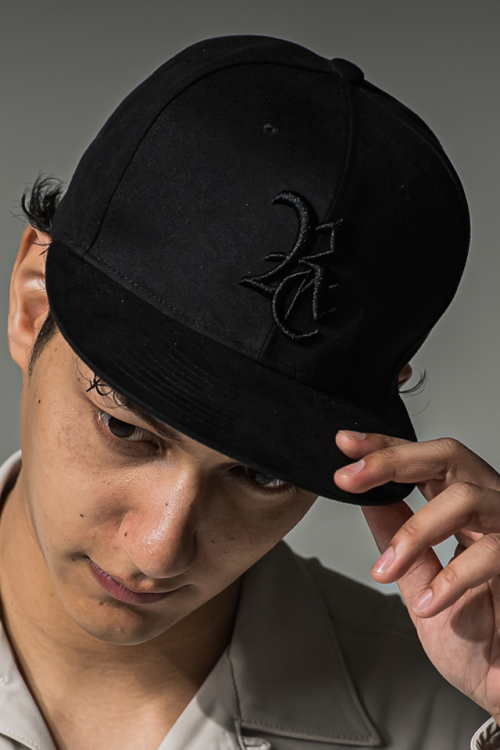 RESOUND CLOTHING リサウンドクロージング RC37-CAP-001 Suede RC BB CAP エコレザースウェード ベースボールキャップ BKBK 正規通販 メンズ 2025年9月30日入荷予定