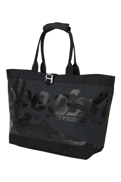 HYSTERIC GLAMOUR ヒステリックグラマー 02261QB01 TARP トートバッグ BLACK 正規通販 メンズ レディース